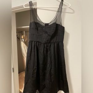 American eagle black mini dress size 6